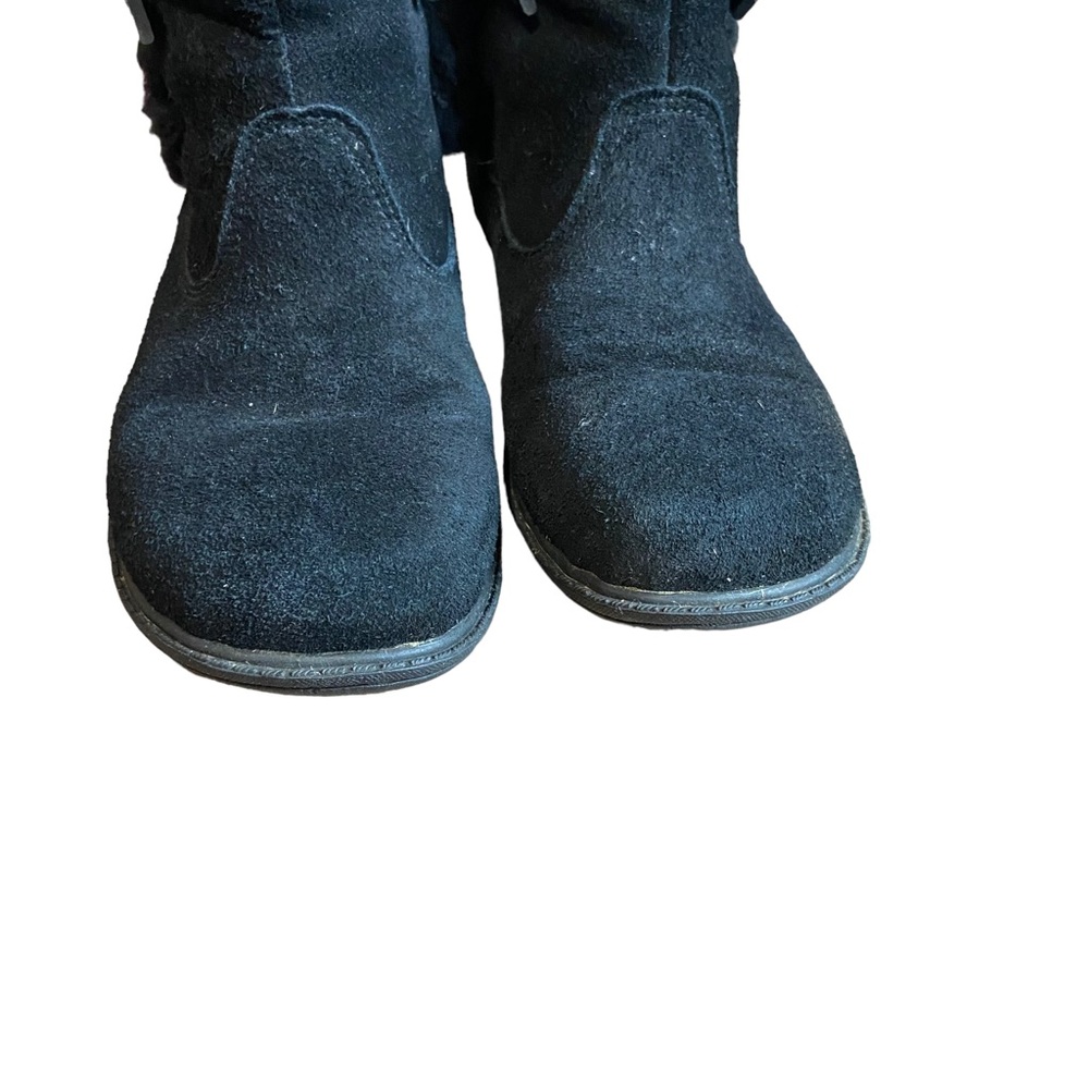 BearPaw Suede and Sheepskin Mid Calf Winter Boots Size 7 - Picture 6 of 13